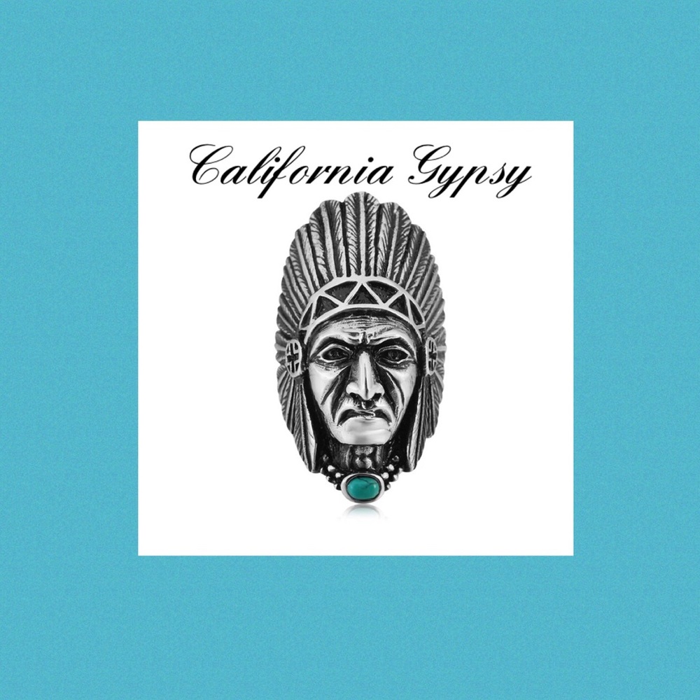 HP🎉Unisex Native American Indian Chief Ring - Picture 5 of 6